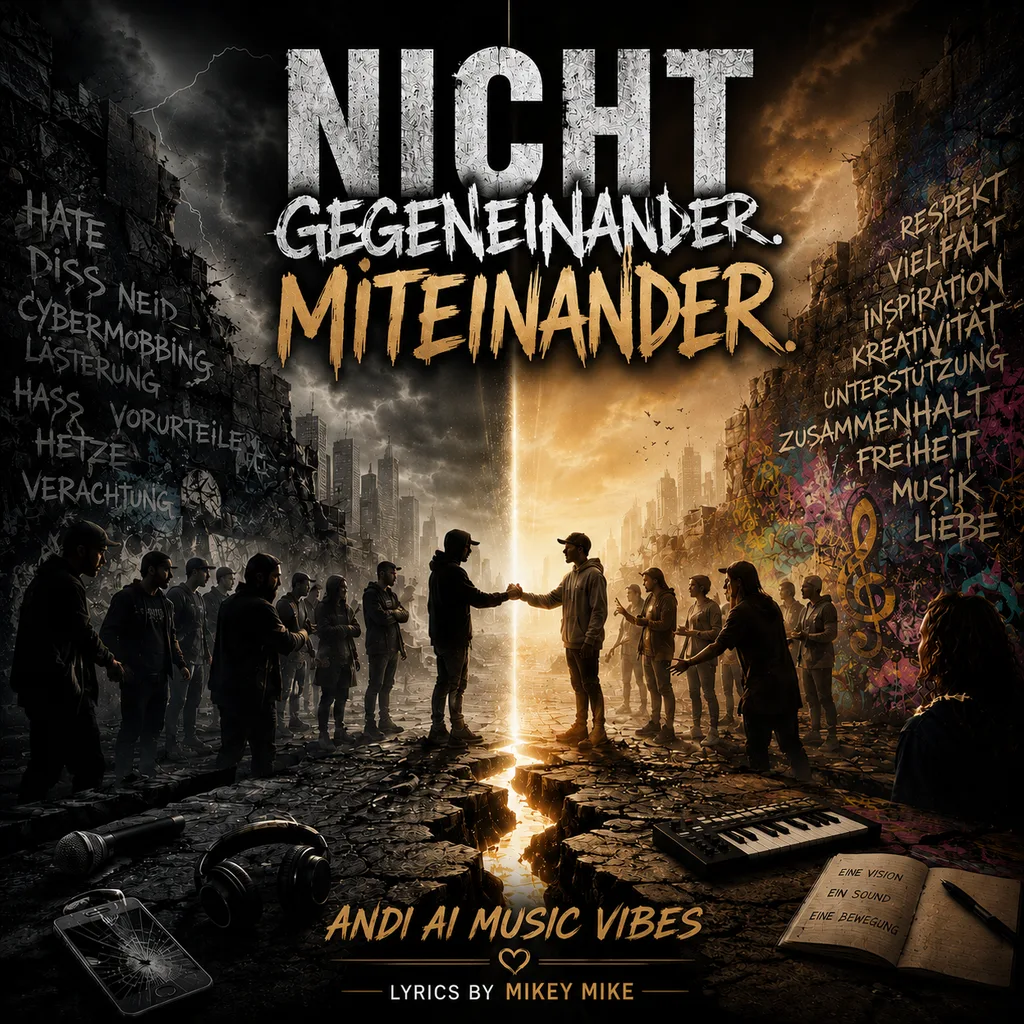 Nicht Gegeneinander. Miteinander.